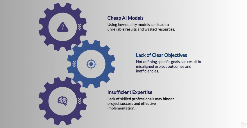 3 Major Mistakes to Avoid in Early AI Projects